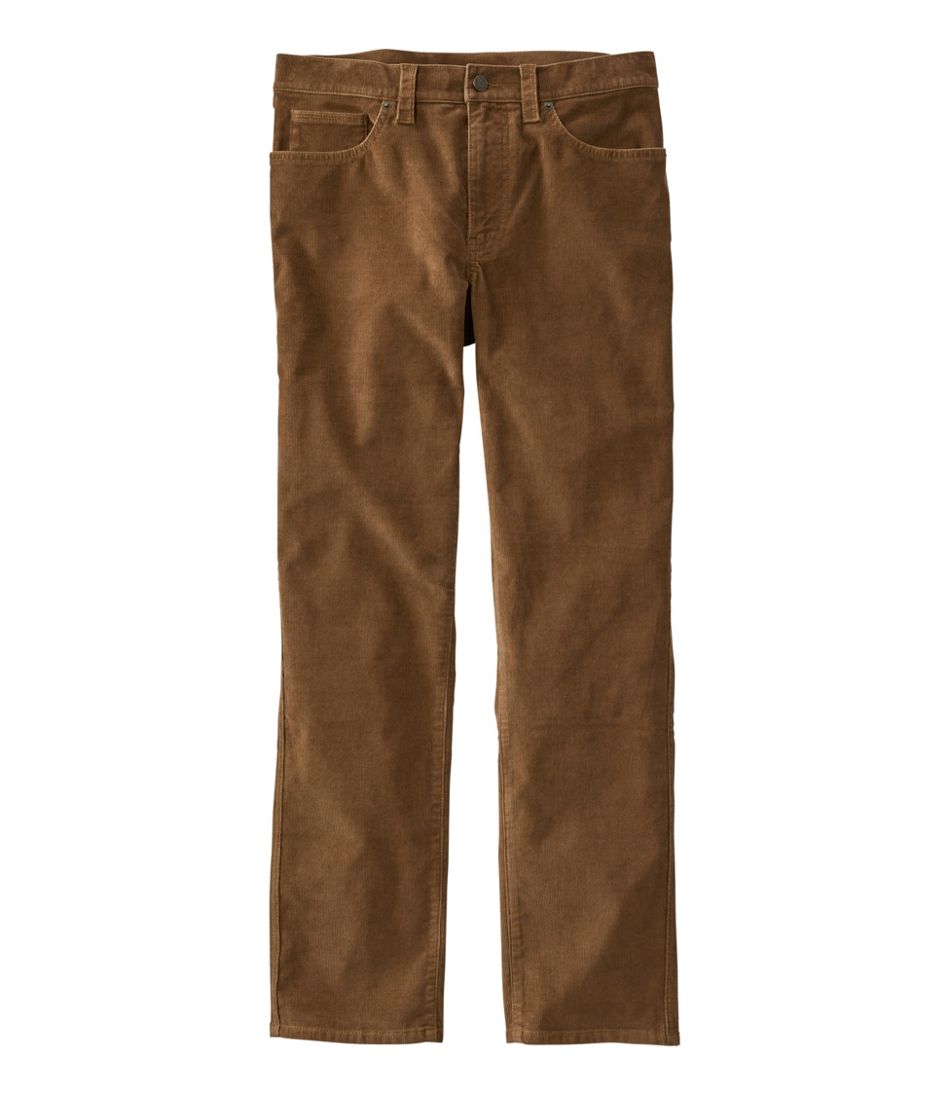 Men's BeanFlex® Corduroy Pants, Five-Pocket, Standard Fit, Straight Leg L.L.Bean Premium