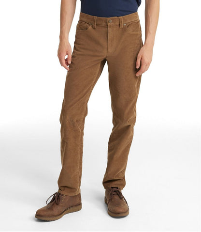 Men's BeanFlex® Corduroy Pants, Five-Pocket, Standard Fit, Straight Leg L.L.Bean Premium