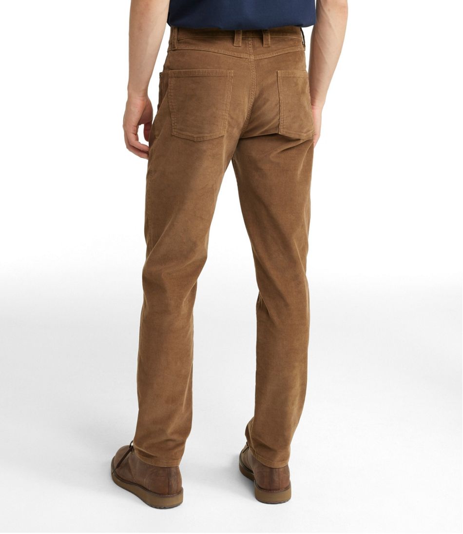 Men's BeanFlex® Corduroy Pants, Five-Pocket, Standard Fit, Straight Leg L.L.Bean Premium