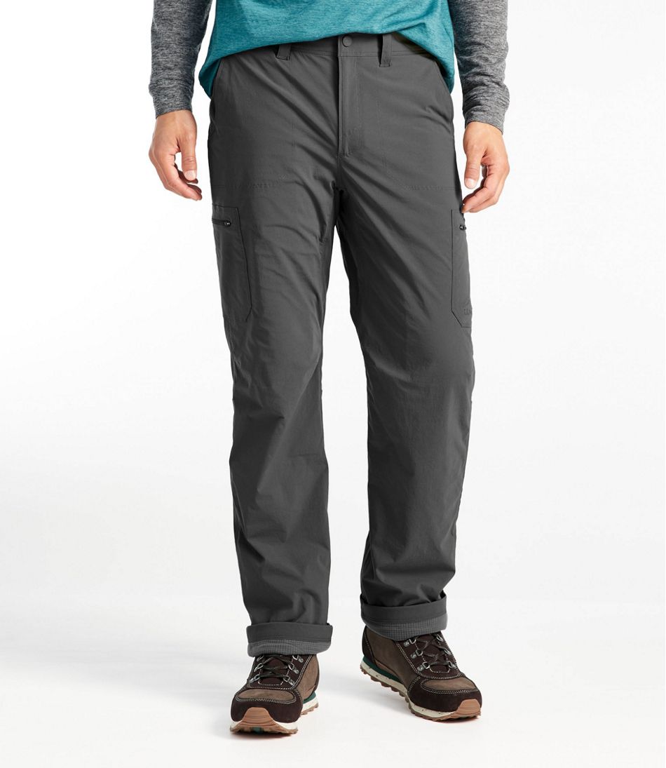 Men's Cresta Hiking Pants, Standard Fit, Fleece-Lined L.L.Bean Recommended