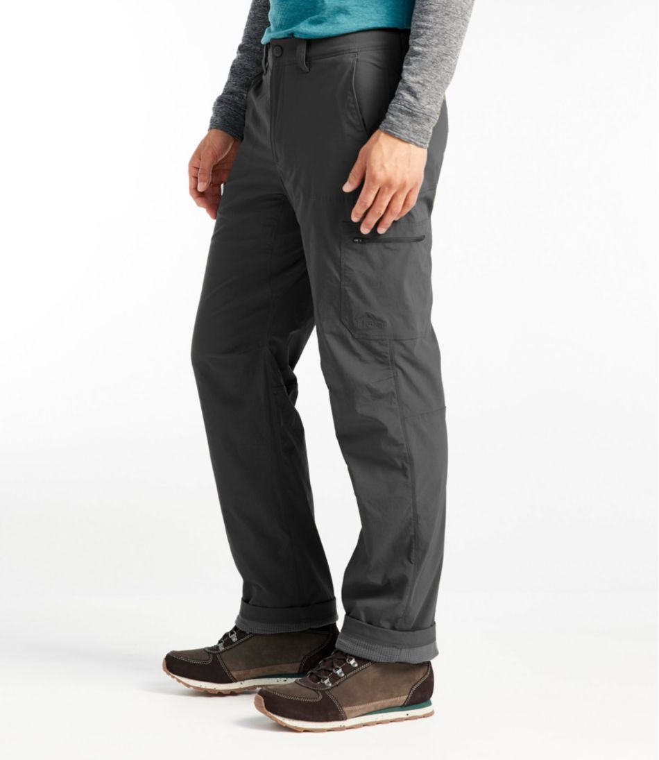 Men's Cresta Hiking Pants, Standard Fit, Fleece-Lined L.L.Bean Recommended
