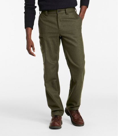Men's Maine Guide Lightweight Wool Pants L.L.Bean Featured