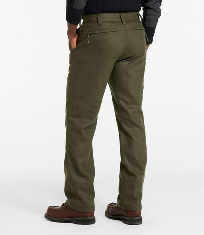 Men's Maine Guide Lightweight Wool Pants L.L.Bean Featured
