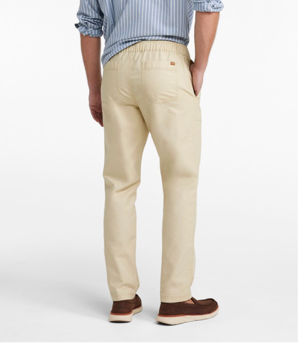 Men's Sunwashed Pants, Standard Fit, Straight Leg L.L.Bean Essential