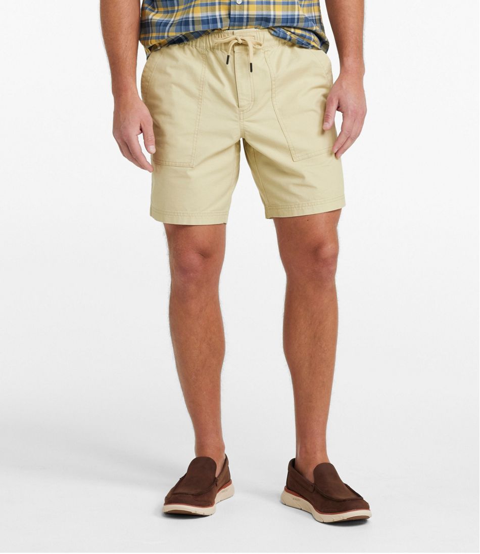 Men's Sunwashed Cotton Shorts, 8" L.L.Bean Featured