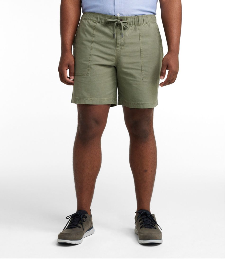 Men's Sunwashed Cotton Shorts, 8" L.L.Bean Featured