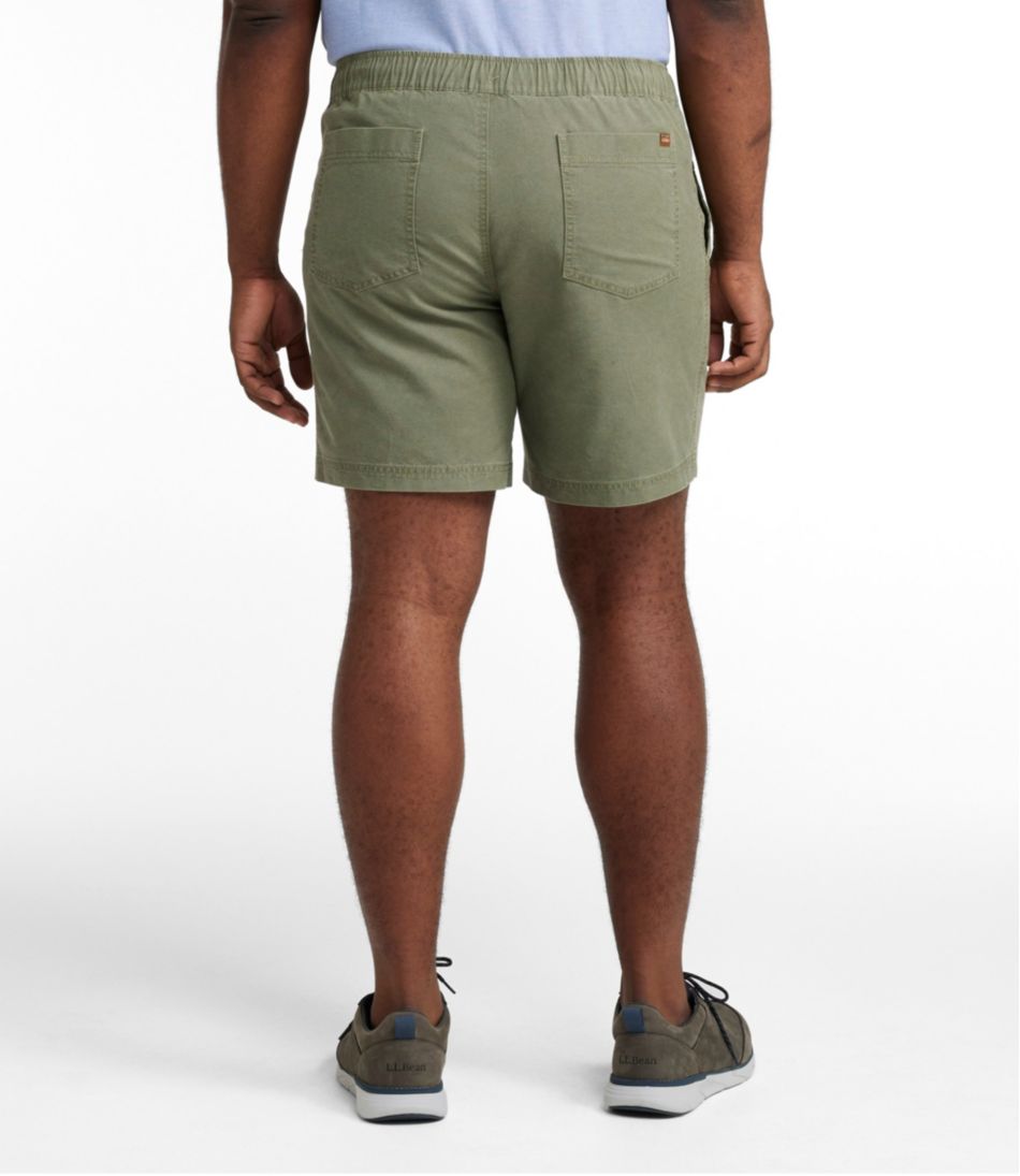 Men's Sunwashed Cotton Shorts, 8" L.L.Bean Featured