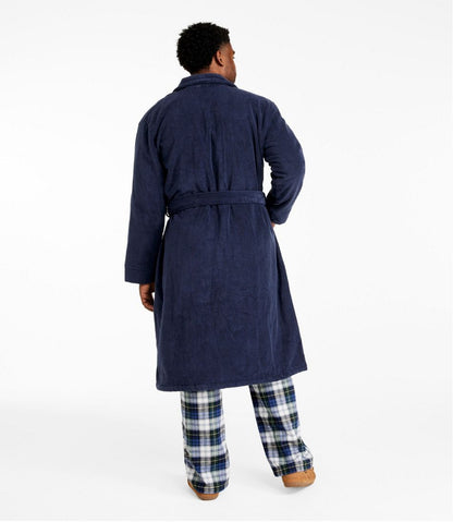 Men's Terry Cloth Cotton Robe L.L.Bean Premium