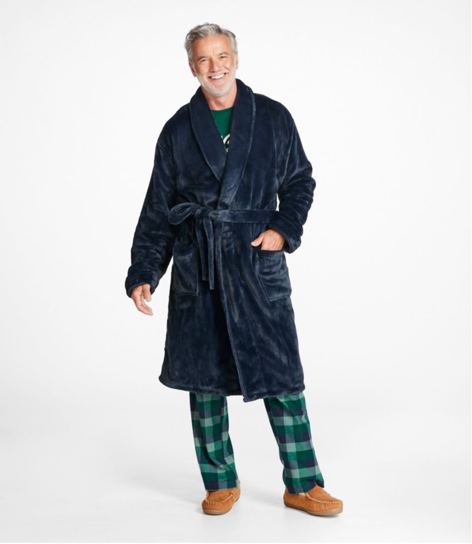 Men's Wicked Plush Robe L.L.Bean New