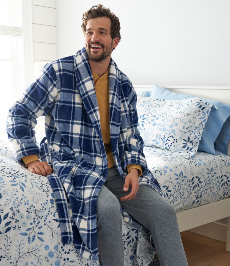 Men's Wicked Plush Robe L.L.Bean New