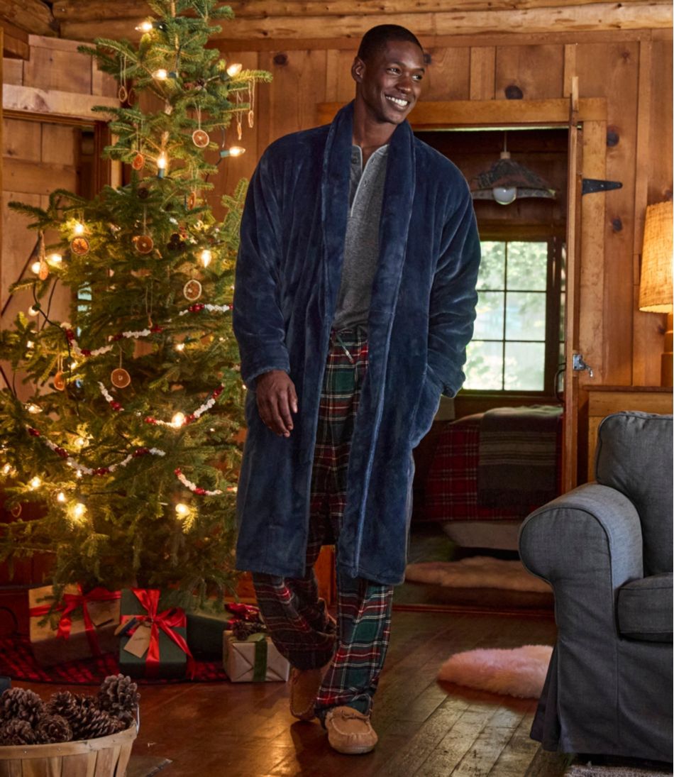 Men's Wicked Plush Robe L.L.Bean New