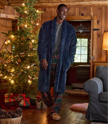 Men's Wicked Plush Robe L.L.Bean New