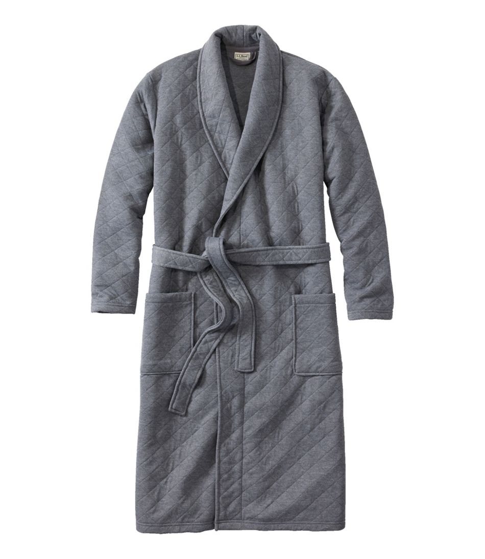 Men's Quilted Robe L.L.Bean Featured