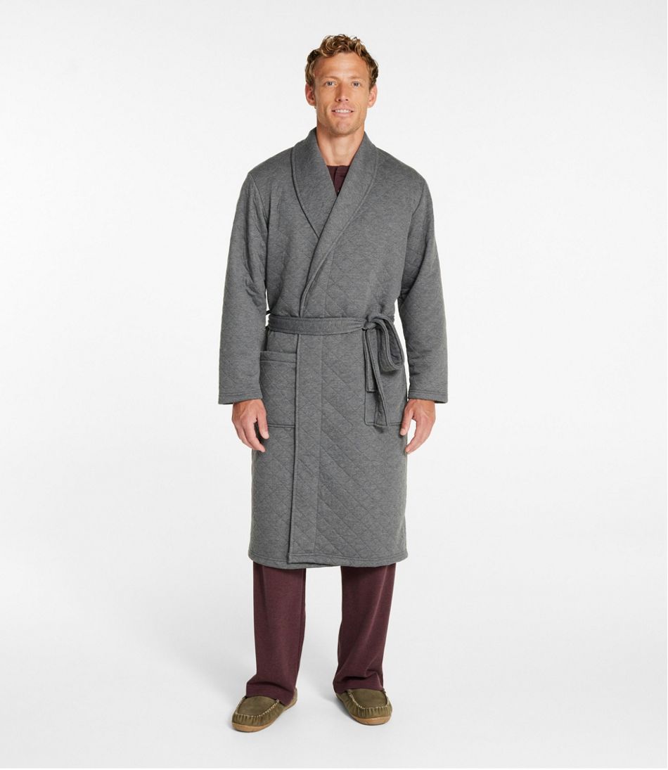 Men's Quilted Robe L.L.Bean Featured