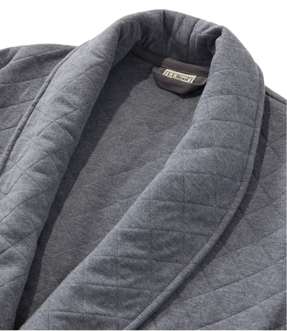 Men's Quilted Robe L.L.Bean Featured
