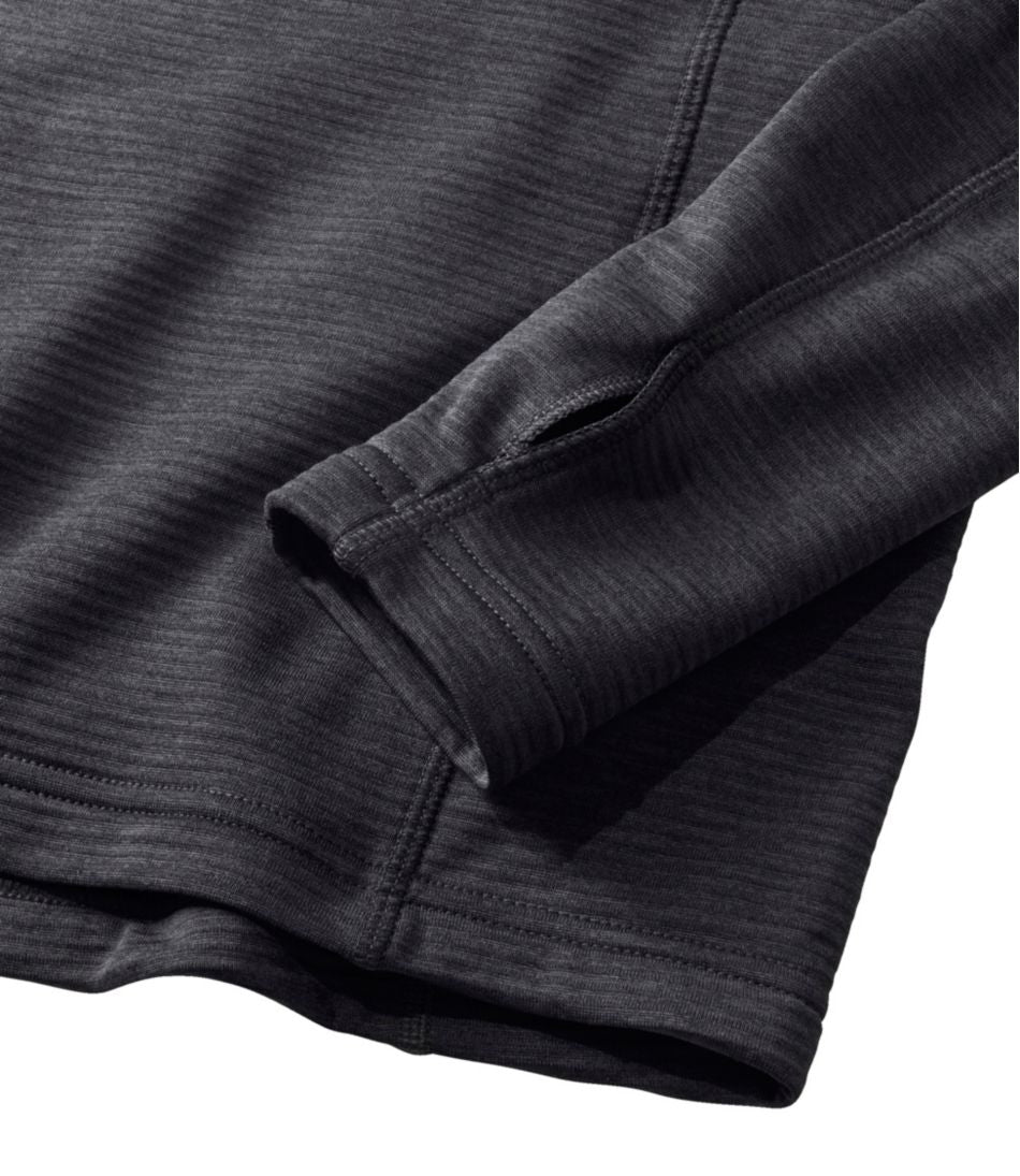 Men's L.L.Bean Midweight Base Layer Crew Top, 1/4 Zip L.L.Bean New