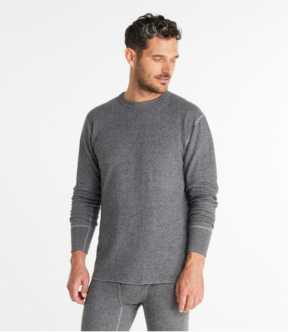 Men's Double-Layer Underwear, Crewneck L.L.Bean Top Pick