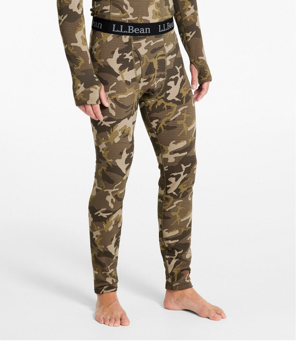 Men's L.L.Bean Heavyweight Base Layer Pant, Print L.L.Bean Recommended