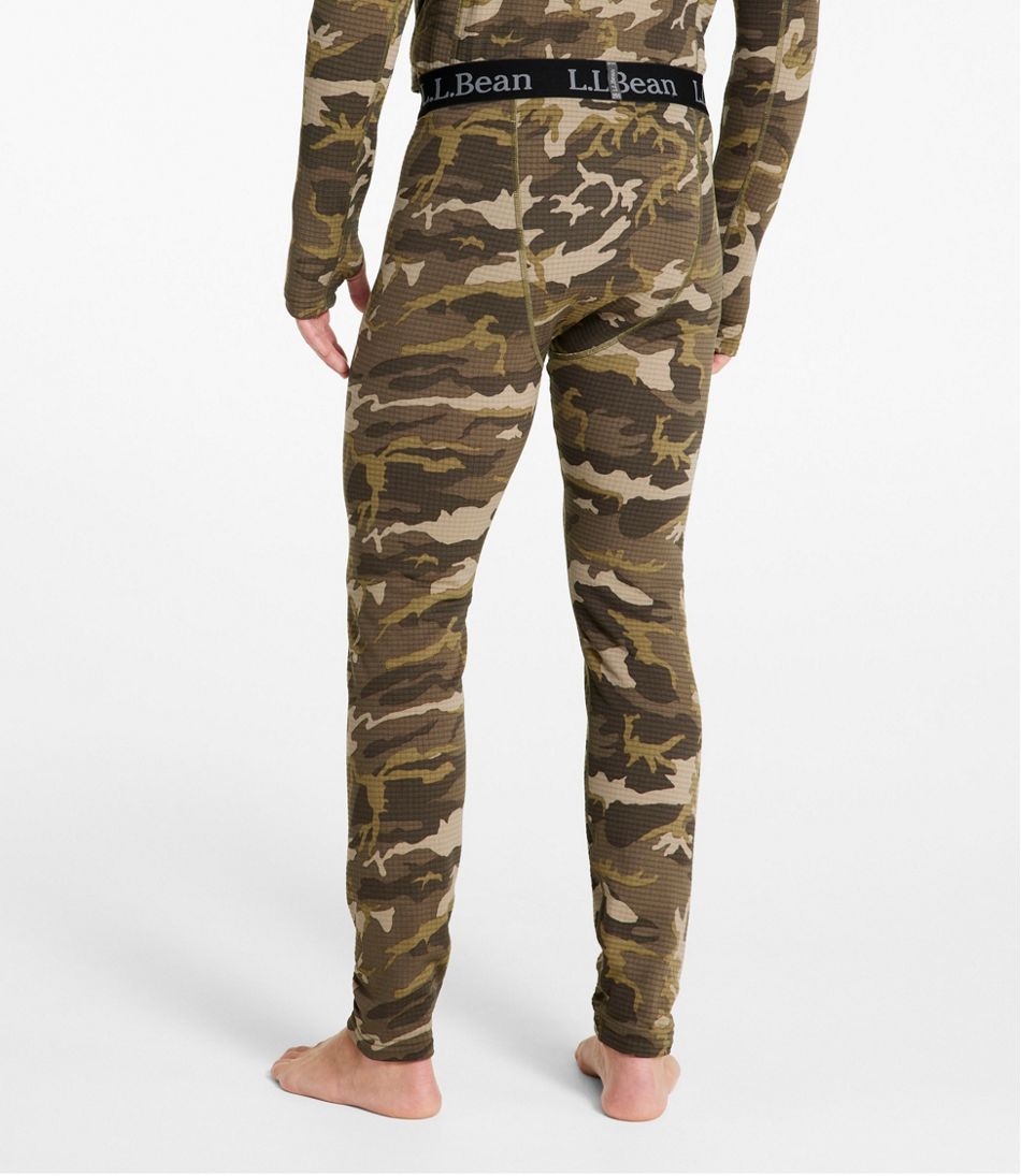 Men's L.L.Bean Heavyweight Base Layer Pant, Print L.L.Bean Recommended