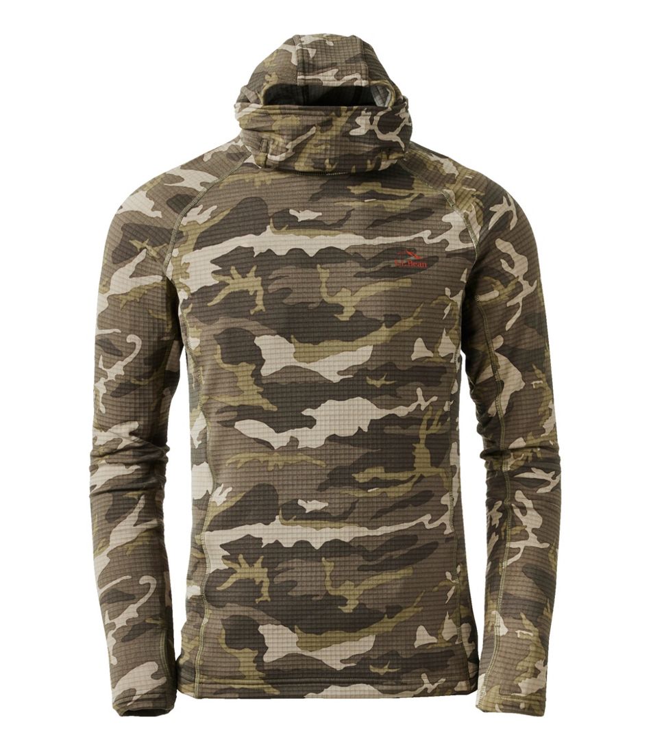 Men's L.L.Bean Heavyweight Base Layer Hoodie, Print L.L.Bean Everyday