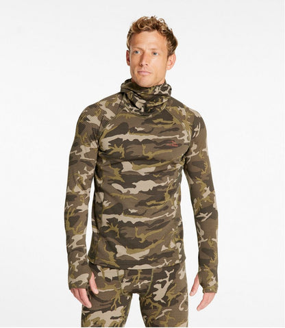 Men's L.L.Bean Heavyweight Base Layer Hoodie, Print L.L.Bean Everyday