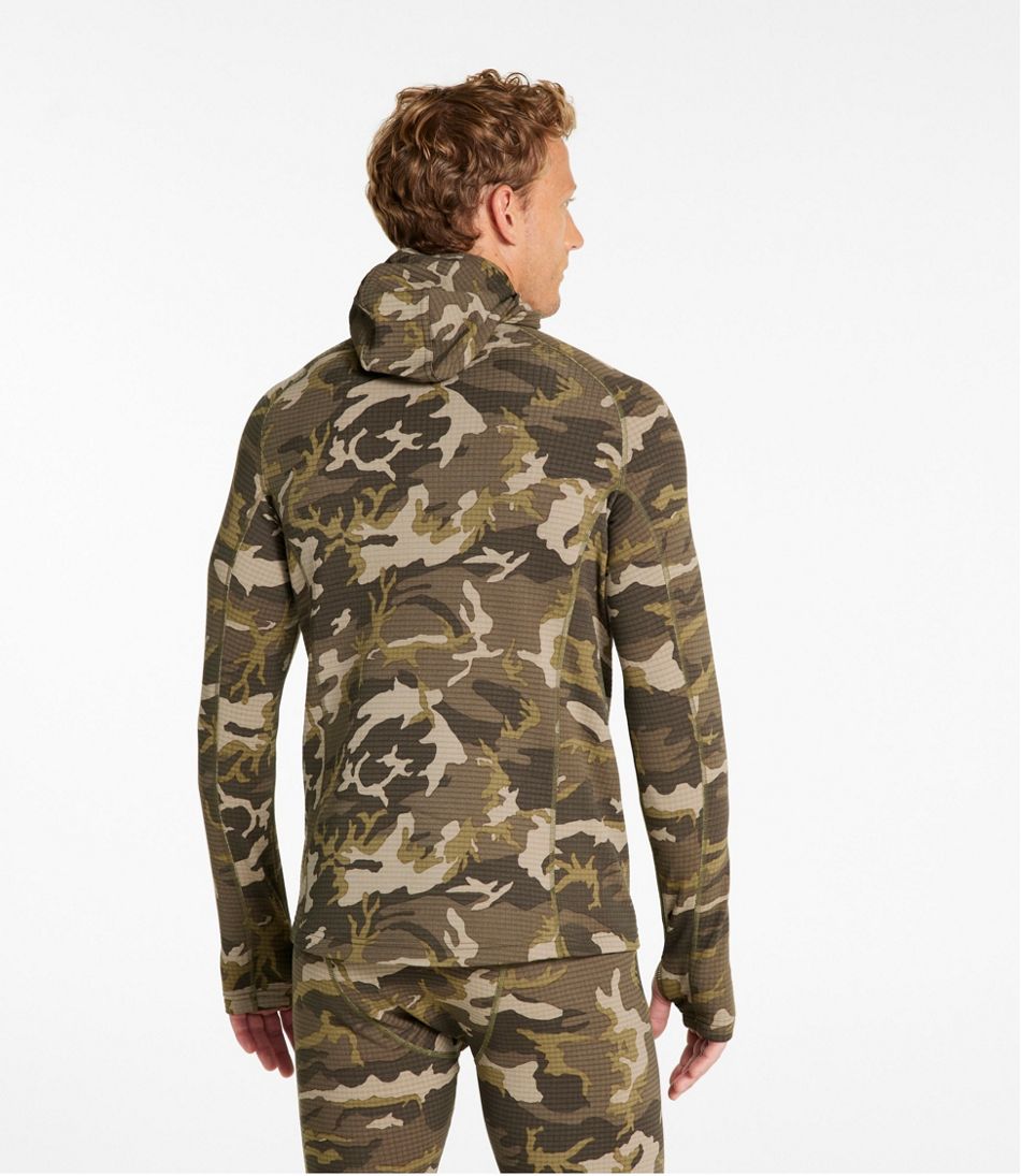 Men's L.L.Bean Heavyweight Base Layer Hoodie, Print L.L.Bean Everyday