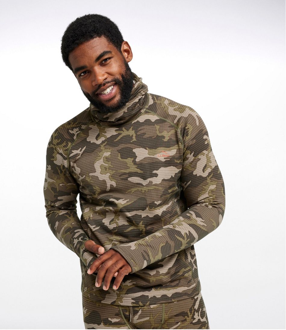 Men's L.L.Bean Heavyweight Base Layer Hoodie, Print L.L.Bean Everyday