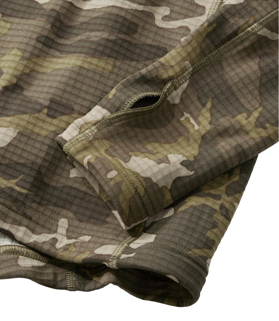Men's L.L.Bean Heavyweight Base Layer Hoodie, Print L.L.Bean Everyday