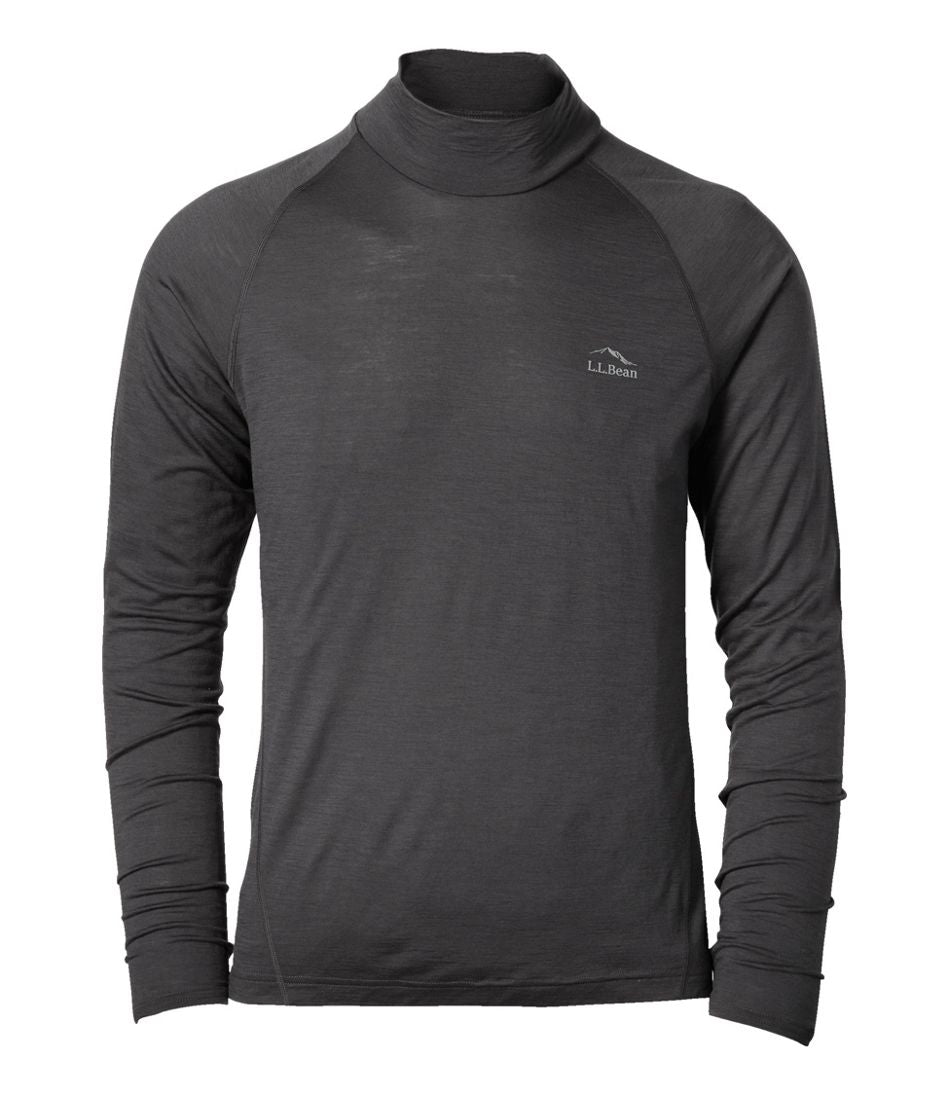 Men's Cresta Wool Ultralight 150 Turtleneck L.L.Bean Value