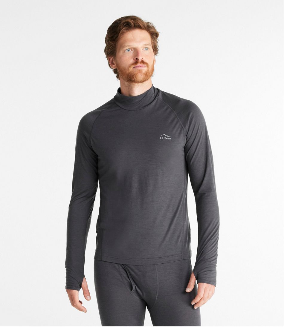 Men's Cresta Wool Ultralight 150 Turtleneck L.L.Bean Value