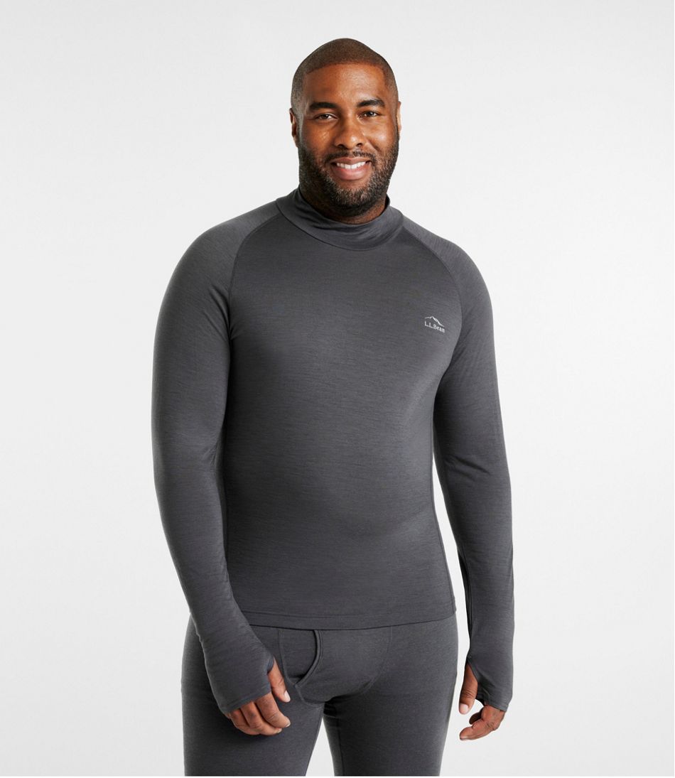 Men's Cresta Wool Ultralight 150 Turtleneck L.L.Bean Value