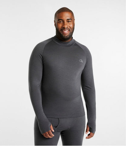 Men's Cresta Wool Ultralight 150 Turtleneck L.L.Bean Value