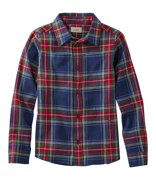 Kids' Scotch Plaid Flannel Shirt L.L.Bean Classic
