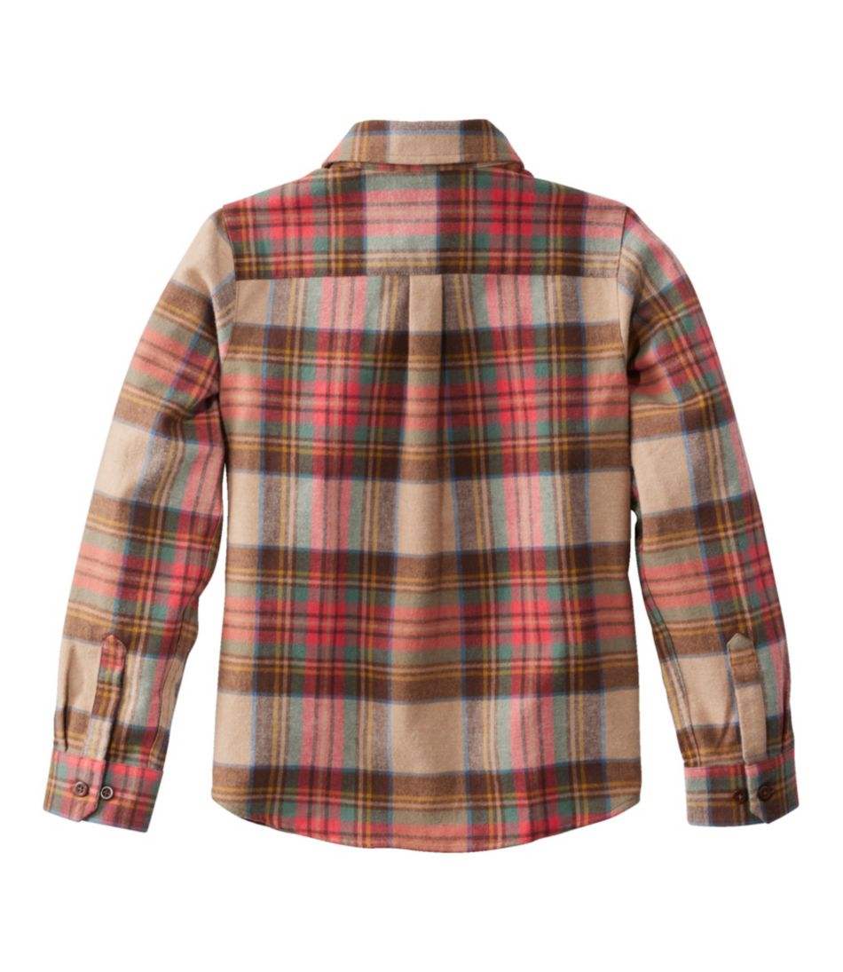 Kids' Scotch Plaid Flannel Shirt L.L.Bean Classic