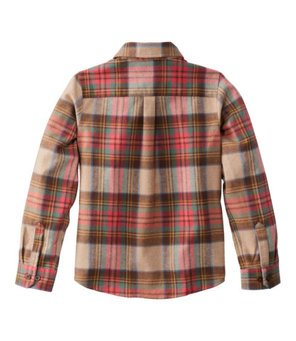 Kids' Scotch Plaid Flannel Shirt L.L.Bean Classic