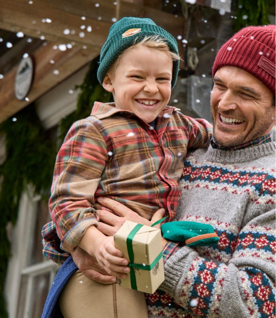 Kids' Scotch Plaid Flannel Shirt L.L.Bean Classic