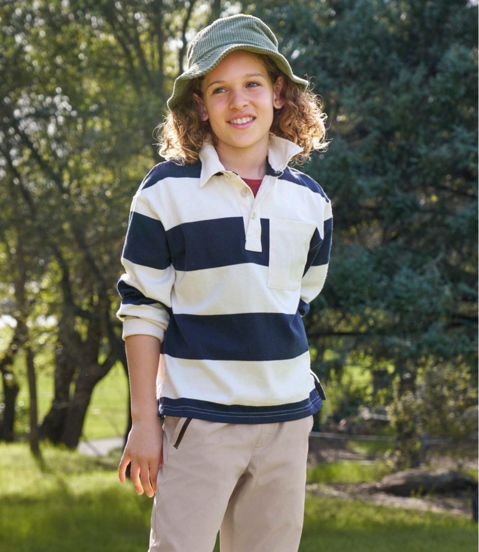 Kids' Striped Rugby Shirt L.L.Bean Value