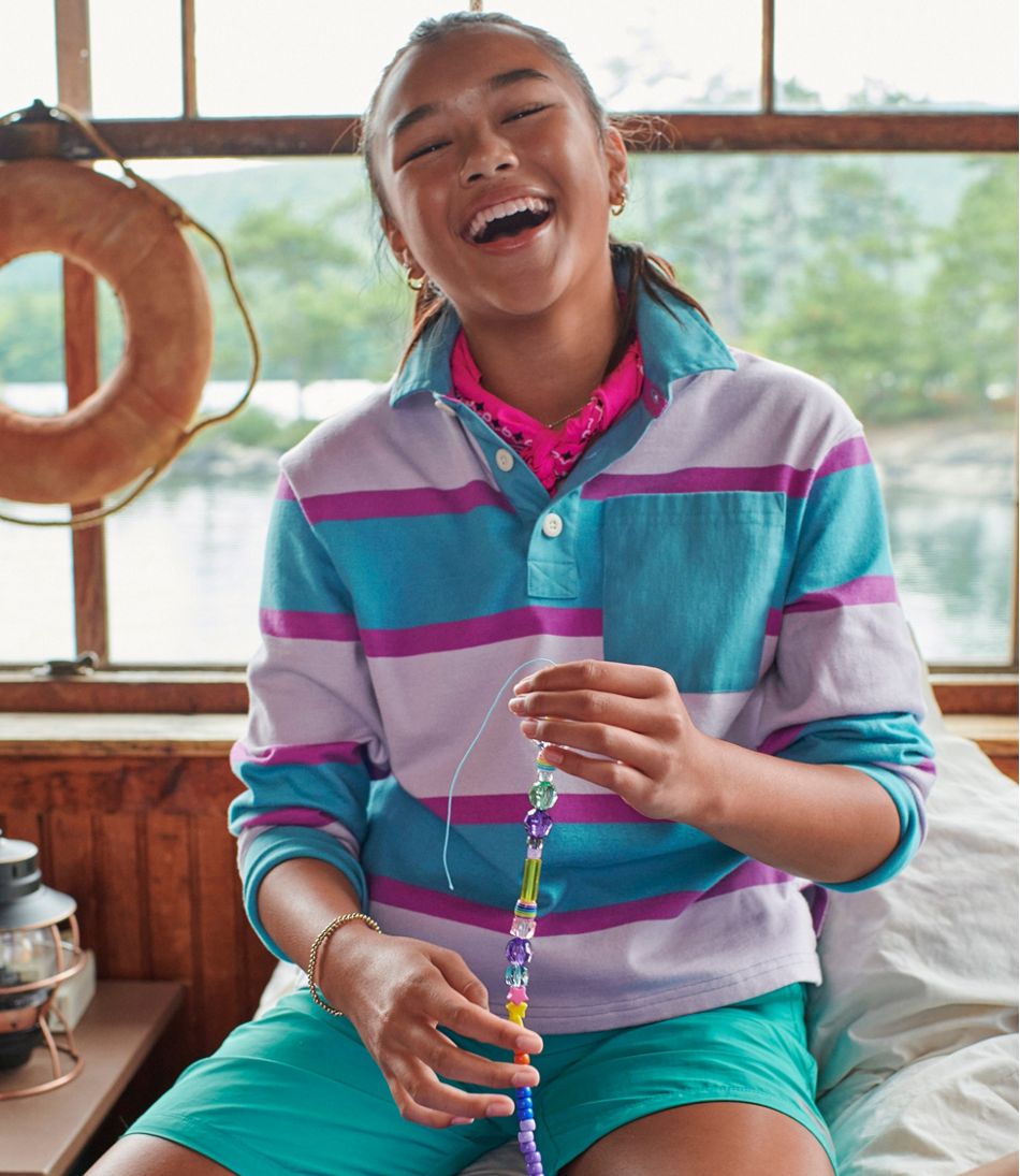 Kids' Striped Rugby Shirt L.L.Bean Value