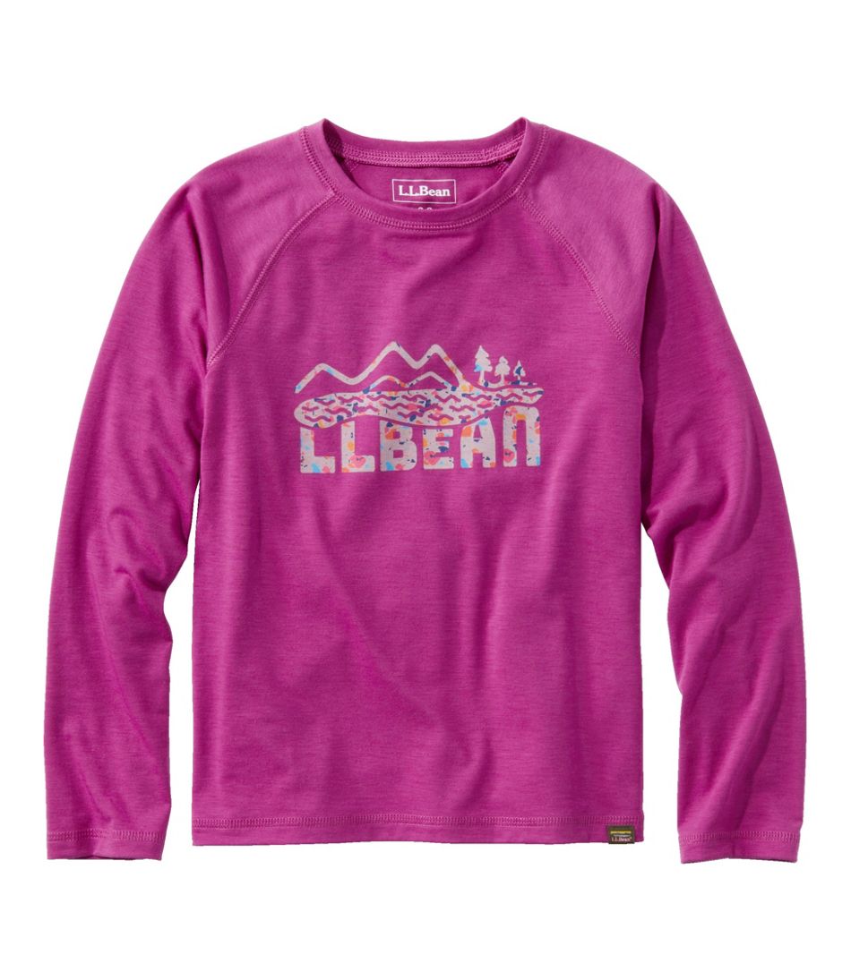 Kids' Everyday SunSmart® Tee, Long-Sleeve L.L.Bean Popular
