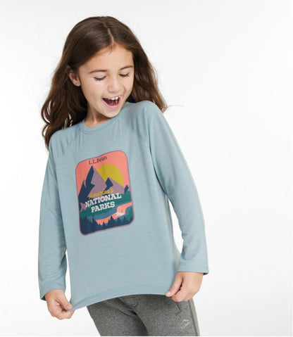 Kids' Everyday SunSmart® Tee, Long-Sleeve L.L.Bean Popular