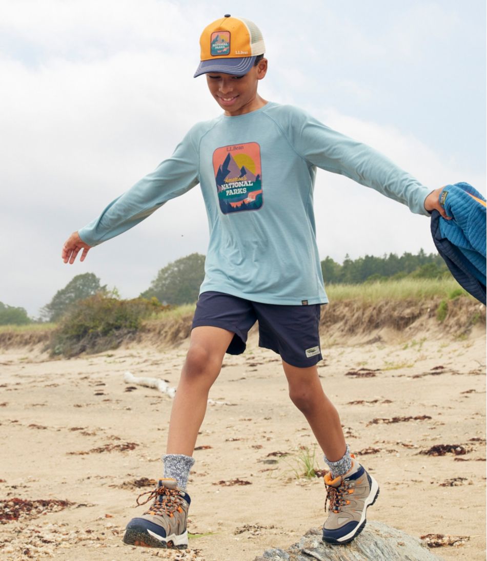 Kids' Everyday SunSmart® Tee, Long-Sleeve L.L.Bean Popular