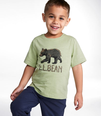 Toddlers' Graphic Tee, Short-Sleeve Glow-In-The-Dark L.L.Bean Trending