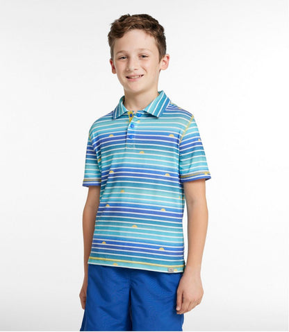 Kids' Everyday SunSmart® Polo, Print L.L.Bean Recommended