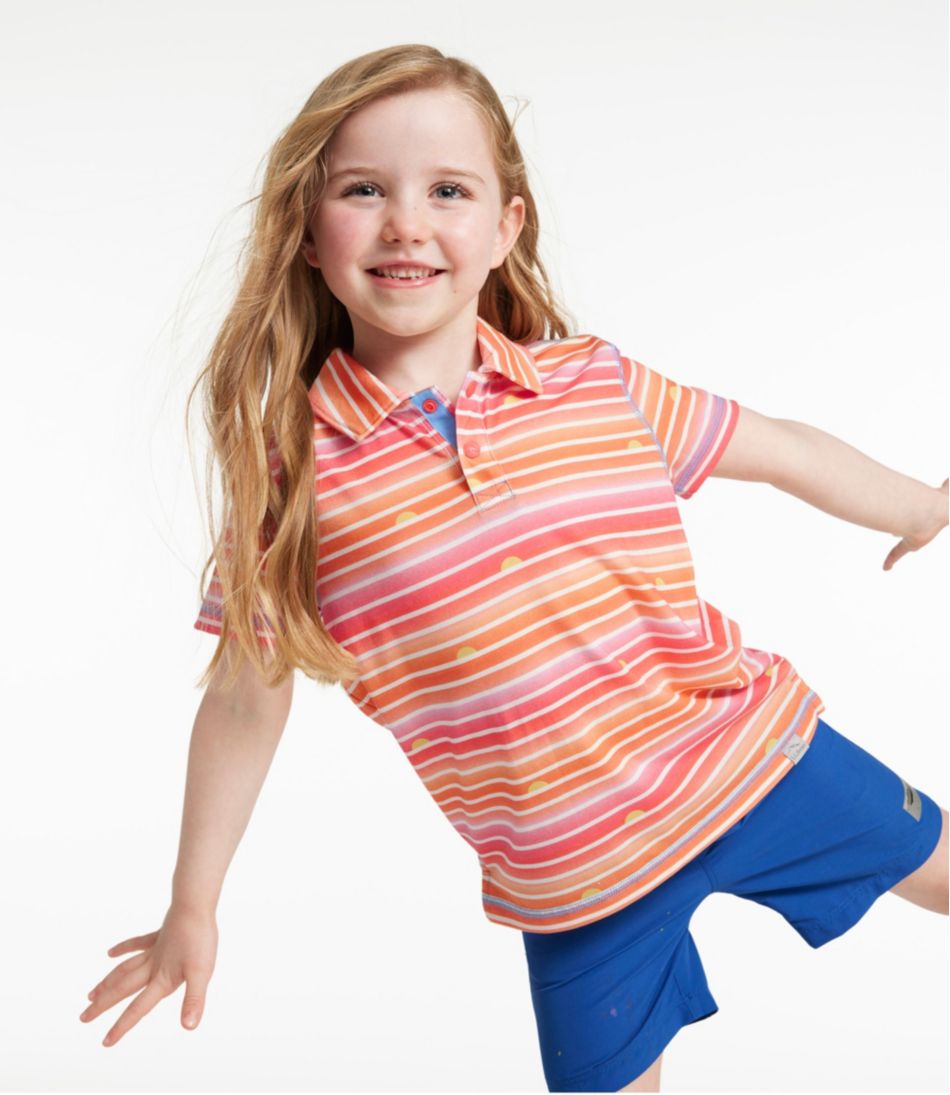 Kids' Everyday SunSmart® Polo, Print L.L.Bean Recommended