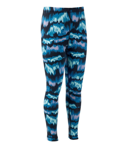 Kids' Wicked Warm Long Underwear, Expedition-Weight Print Pants L.L.Bean Essential