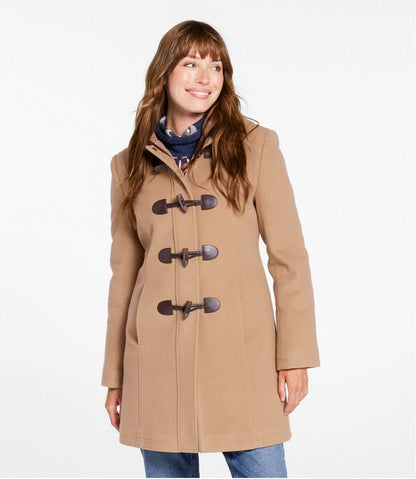 Women's Classic Lambswool Duffel Coat L.L.Bean Classic
