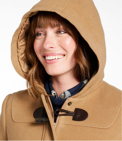 Women's Classic Lambswool Duffel Coat L.L.Bean Classic