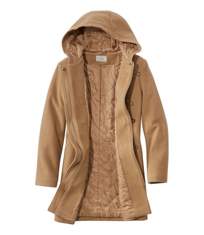 Women's Classic Lambswool Duffel Coat L.L.Bean Classic