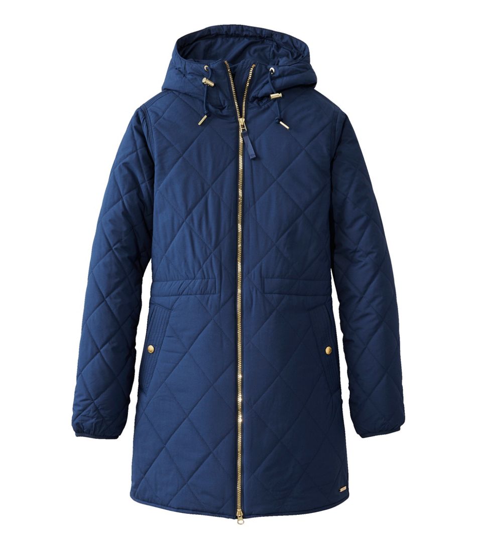 Women's Bean's Cozy Quilted Coat L.L.Bean Everyday