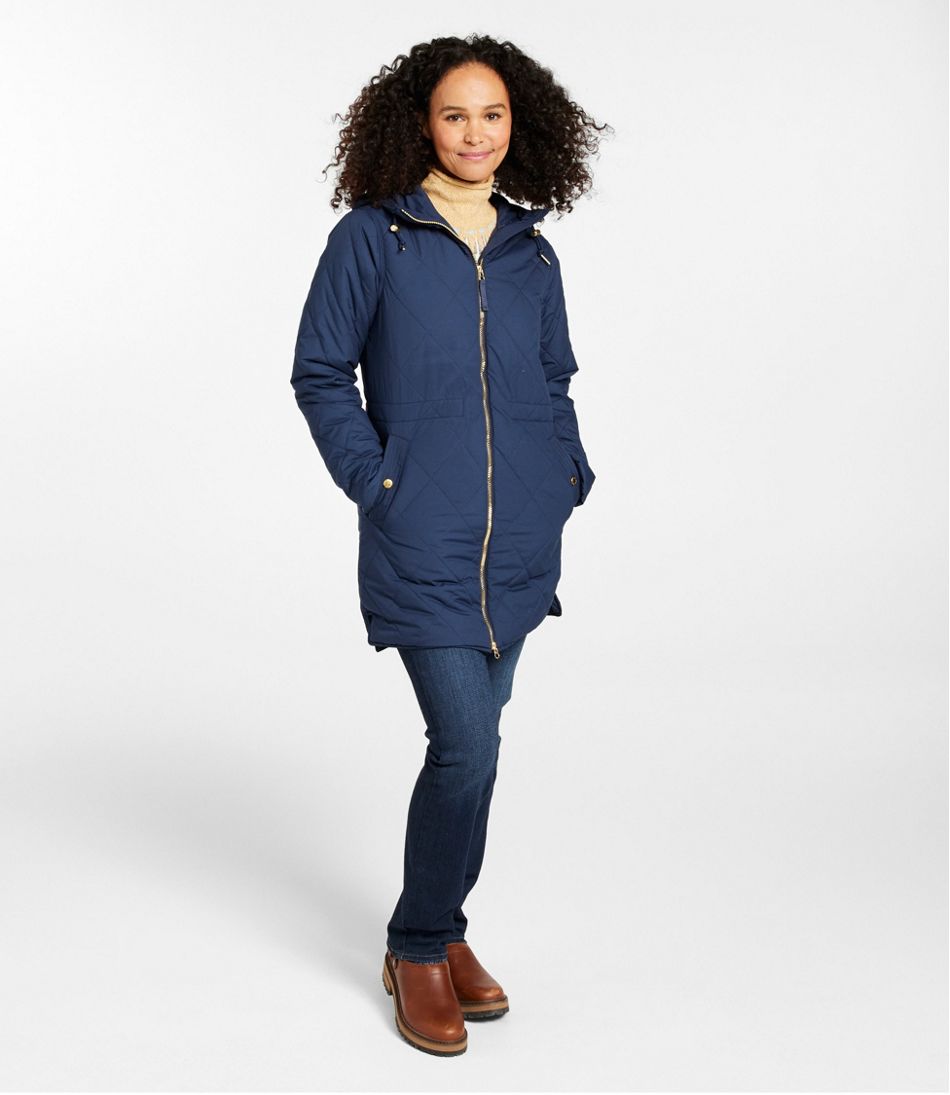 Women's Bean's Cozy Quilted Coat L.L.Bean Everyday